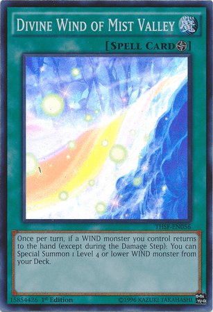 Divine Wind of Mist Valley [THSF-EN056] Super Rare - Josh's Cards