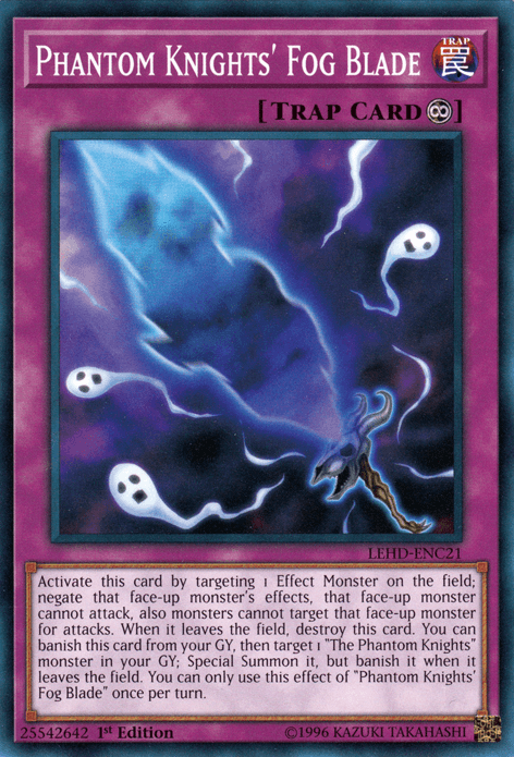Phantom Knights' Fog Blade [LEHD-ENC21] Common - Josh's Cards