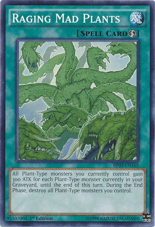 Raging Mad Plants [BP03-EN165] Common - Josh's Cards