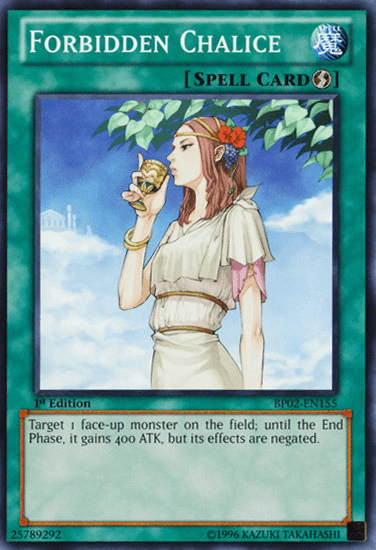 Forbidden Chalice [BP02-EN155] Common - Josh's Cards