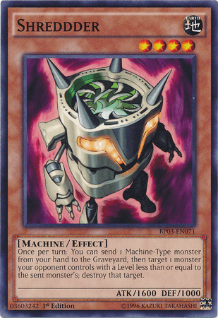 Shreddder [BP03-EN071] Common - Josh's Cards