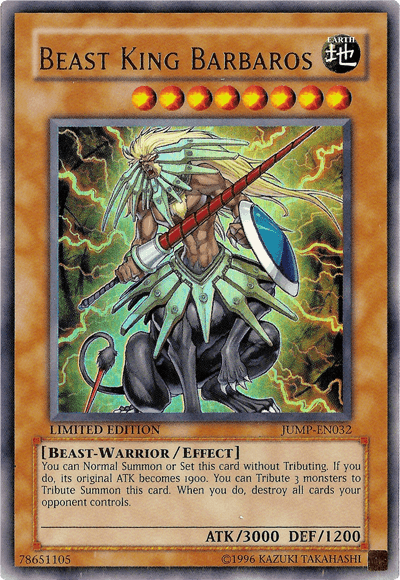 Beast King Barbaros [JUMP-EN032] Ultra Rare - Josh's Cards