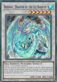 Brionac, Dragon of the Ice Barrier [SDFC-EN043] Super Rare - Josh's Cards