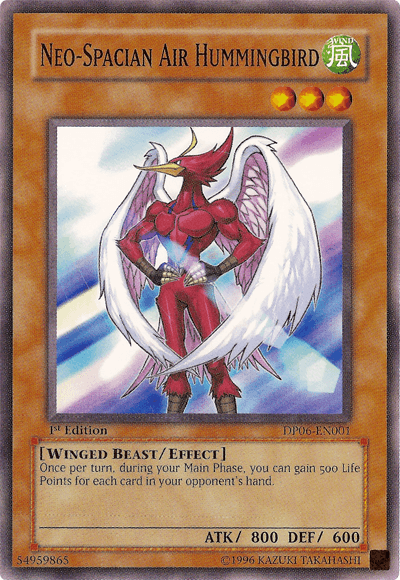 Neo-Spacian Air Hummingbird [DP06-EN001] Common - Josh's Cards