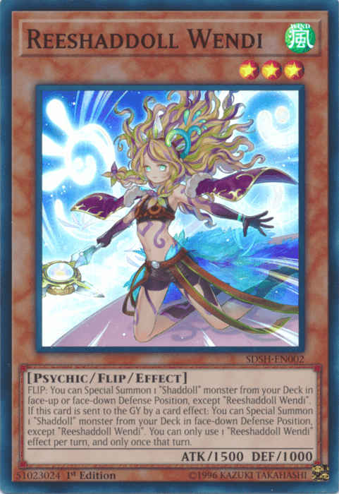 Reeshaddoll Wendi [SDSH-EN002] Super Rare - Josh's Cards
