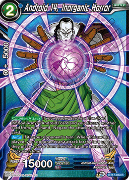 Android 14, Inorganic Horror (BT17-053) [Ultimate Squad] Parallel Foil