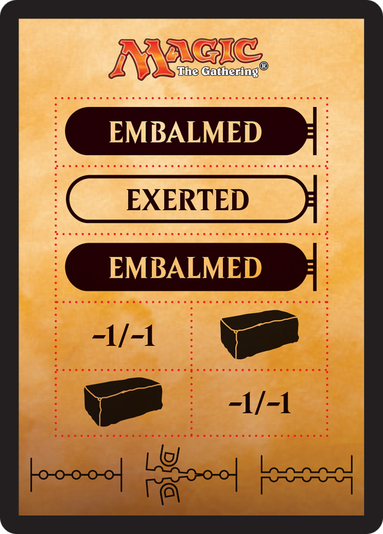 Punchcard (AKH-026) - Amonkhet Tokens Foil
