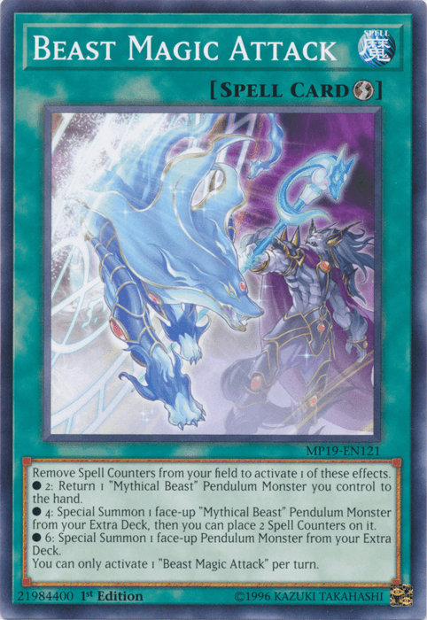 Beast Magic Attack [MP19-EN121] Common - Josh's Cards
