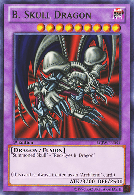 B. Skull Dragon [LCJW-EN054] Rare - Josh's Cards
