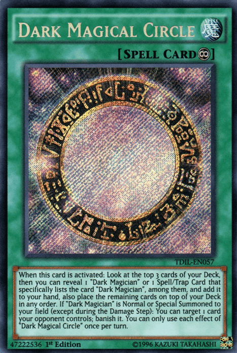 Dark Magical Circle [TDIL-EN057] Secret Rare - Josh's Cards