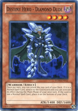 Destiny Hero - Diamond Dude [TU03-EN012] Common - Josh's Cards