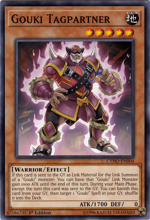 Gouki Tagpartner [CYHO-EN004] Common - Josh's Cards