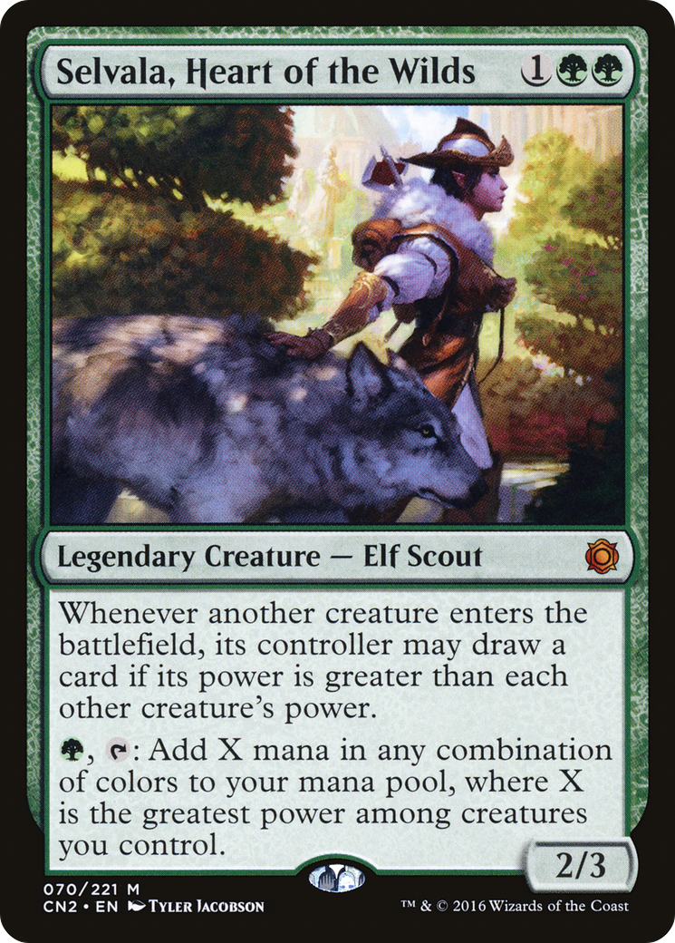 Selvala, Heart of the Wilds (CN2-070) - Conspiracy: Take the Crown Foil