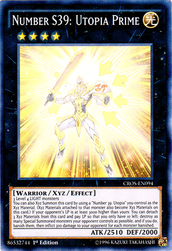 Number S39: Utopia Prime [CROS-EN094] Super Rare - Josh's Cards