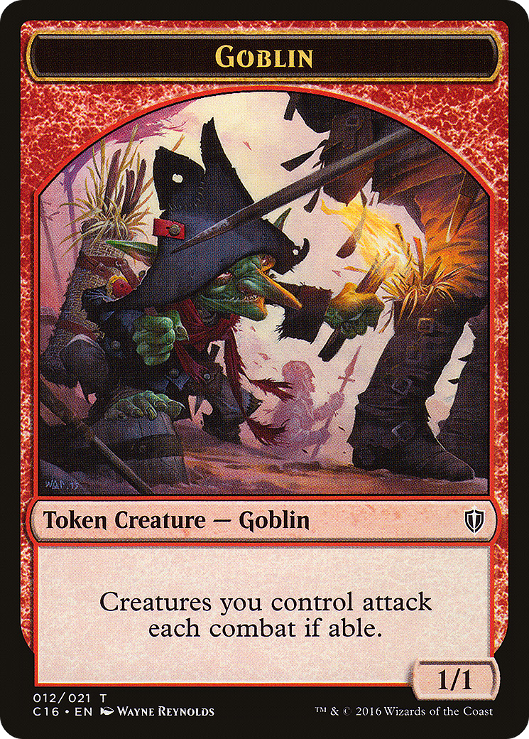 Goblin (C16-012) - Commander 2016 Tokens