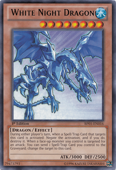 White Night Dragon [BP01-EN016] Rare - Josh's Cards