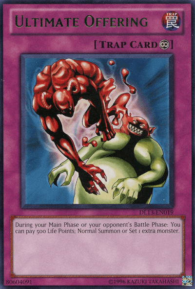 Ultimate Offering (Green) [DL13-EN019] Rare - Josh's Cards