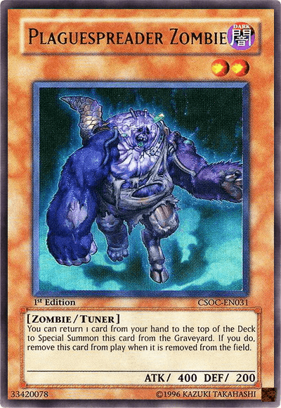 Plaguespreader Zombie [CSOC-EN031] Ultra Rare - Josh's Cards