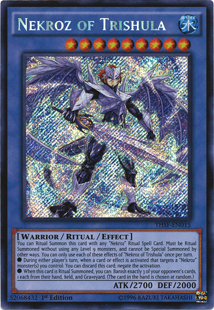Nekroz of Trishula [THSF-EN015] Secret Rare - Josh's Cards