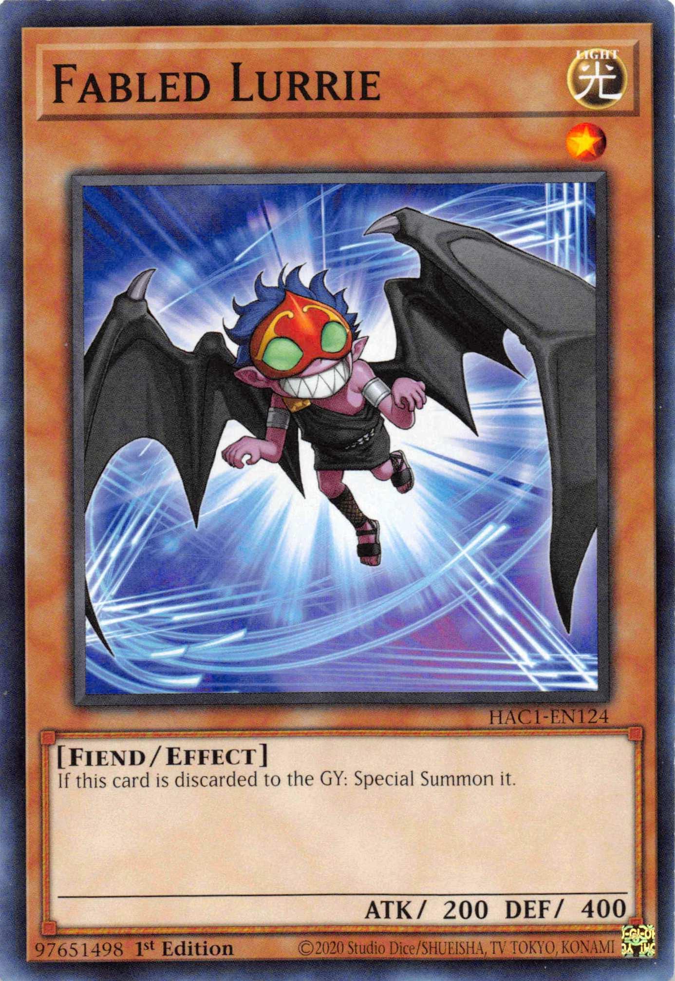 Fabled Lurrie [HAC1-EN124] Common - Josh's Cards