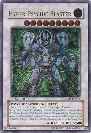 Hyper Psychic Blaster [CRMS-EN042] Ultimate Rare - Josh's Cards