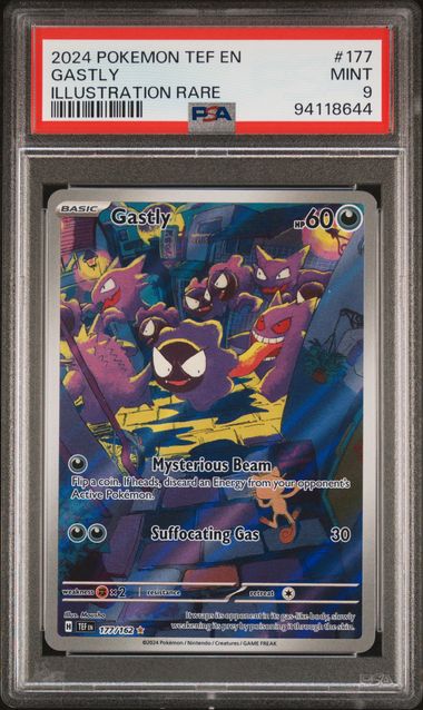 Gastly Temporal Forces 177/162 PSA 9