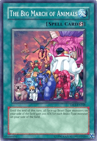 The Big March of Animals [DR3-EN168] Common - Josh's Cards