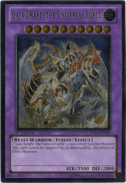 Gaia Drake, the Universal Force [STBL-EN039] Ultimate Rare - Josh's Cards