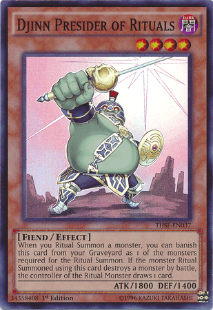 Djinn Presider of Rituals [THSF-EN037] Super Rare - Josh's Cards