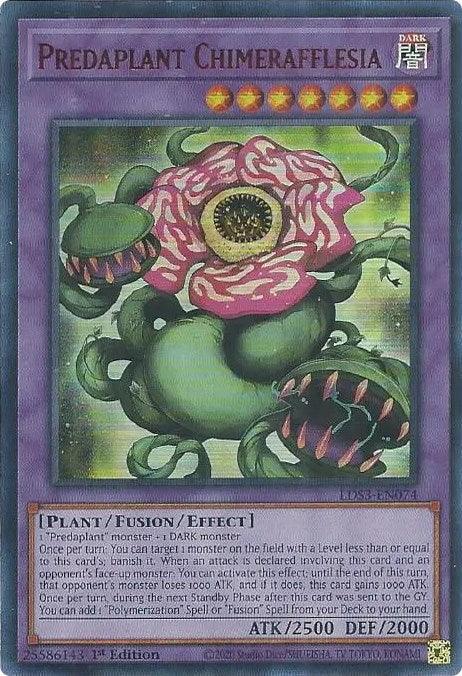 Predaplant Chimerafflesia (Red) [LDS3-EN074] Ultra Rare - Josh's Cards
