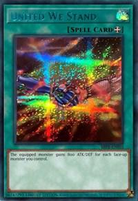 United We Stand (Blue) [SBPR-EN001] Secret Rare - Josh's Cards
