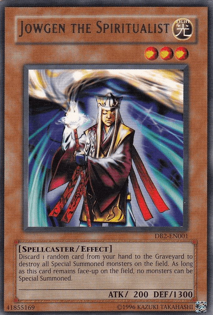 Jowgen the Spiritualist [DB2-EN001] Rare - Josh's Cards