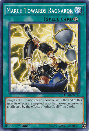 March Towards Ragnarok [LC5D-EN194] Common - Josh's Cards