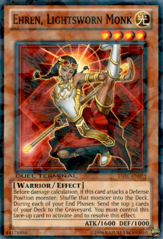 Ehren, Lightsworn Monk [DT07-EN059] Common - Josh's Cards