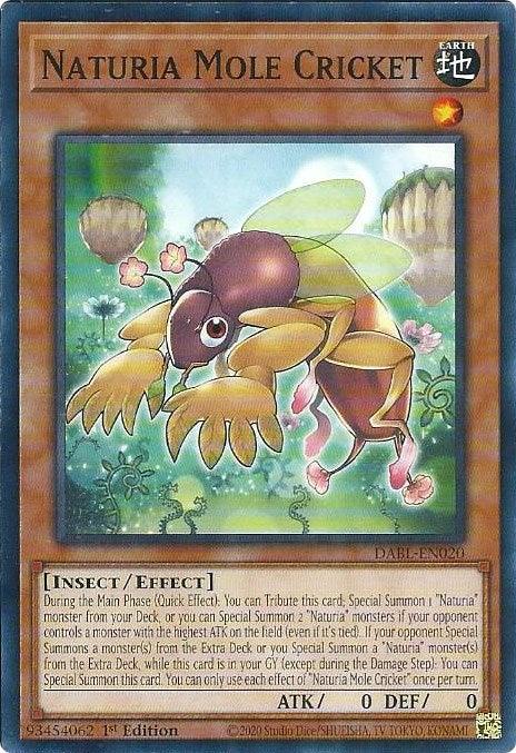 Naturia Mole Cricket [DABL-EN020] Common - Josh's Cards