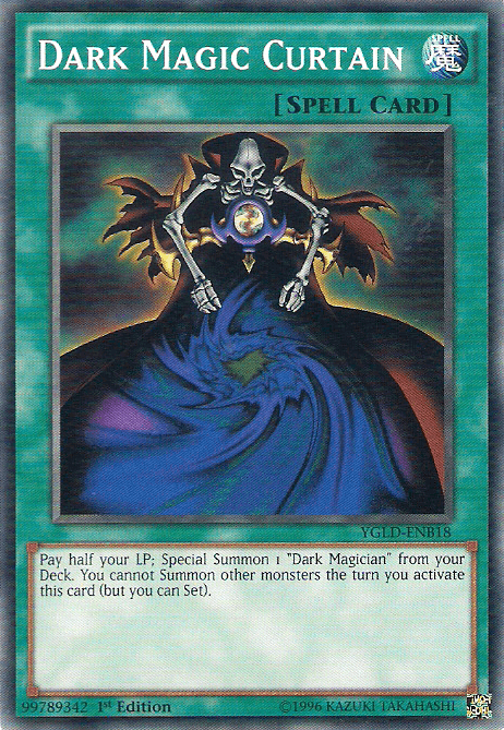 Dark Magic Curtain [YGLD-ENB18] Common - Josh's Cards