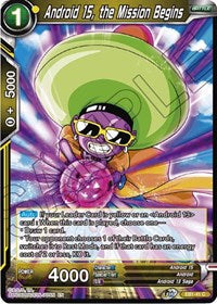 Android 15, the Mission Begins (EB1-41) [Battle Evolution Booster] Parallel Foil