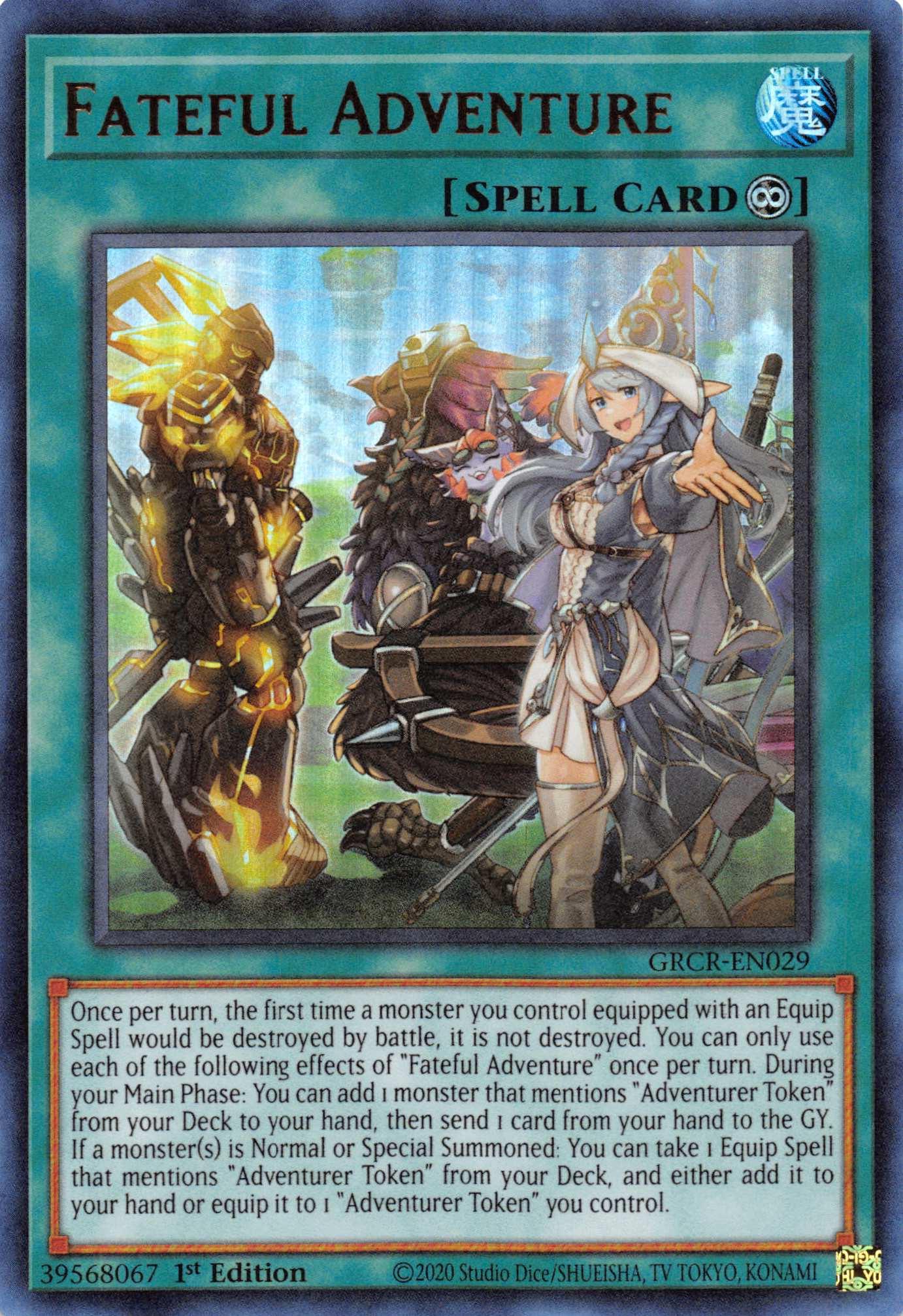 Fateful Adventure [GRCR-EN029] Ultra Rare - Josh's Cards