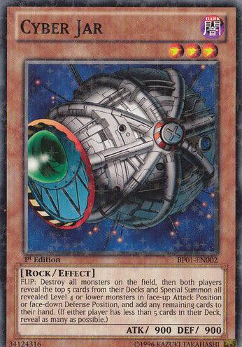Cyber Jar [BP01-EN002] Starfoil Rare - Josh's Cards