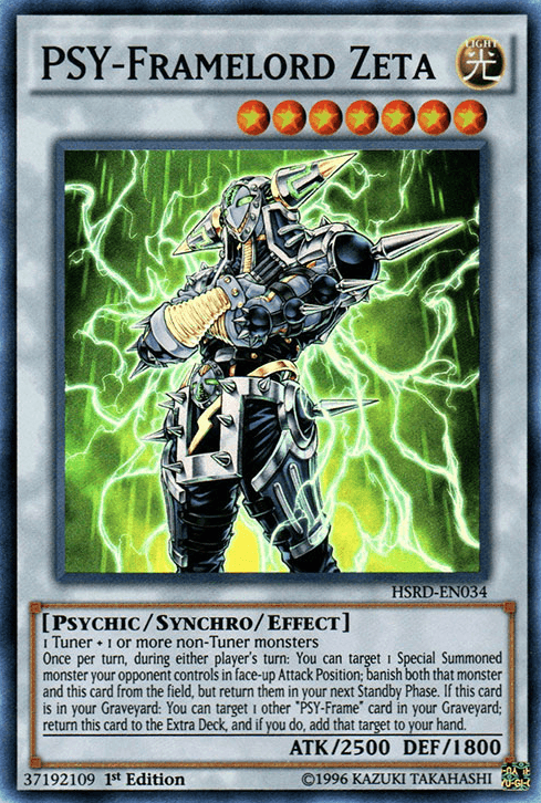PSY-Framelord Zeta [HSRD-EN034] Super Rare - Josh's Cards