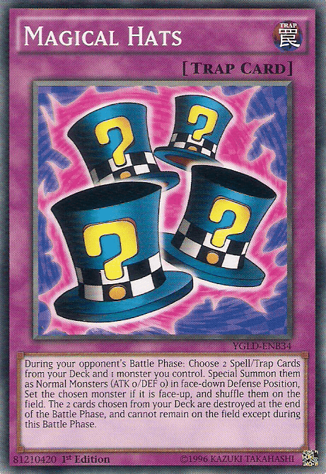 Magical Hats [YGLD-ENB34] Common - Josh's Cards