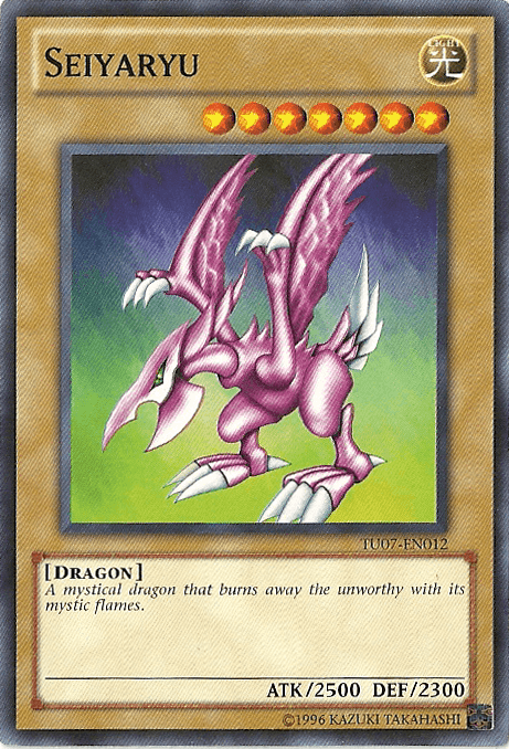 Seiyaryu [TU07-EN012] Common - Josh's Cards