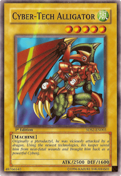 Cyber-Tech Alligator [5DS2-EN003] Common - Josh's Cards