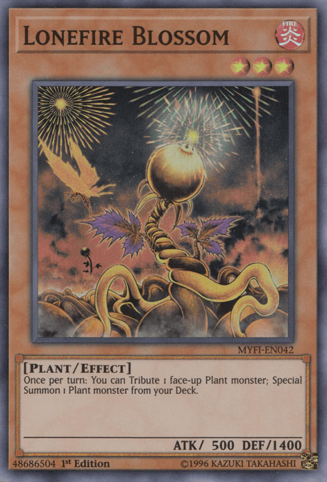 Lonefire Blossom [MYFI-EN042] Super Rare - Josh's Cards
