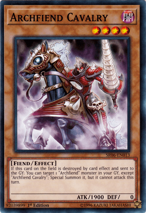 Archfiend Cavalry [SR06-EN013] Common - Josh's Cards