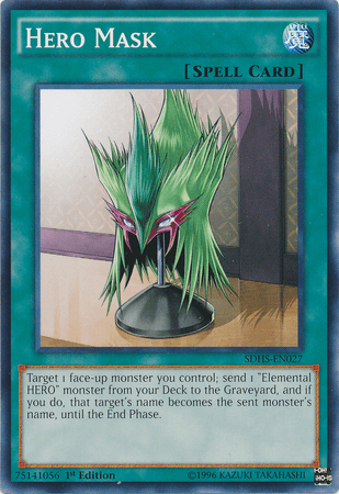 Hero Mask [SDHS-EN027] Common - Josh's Cards