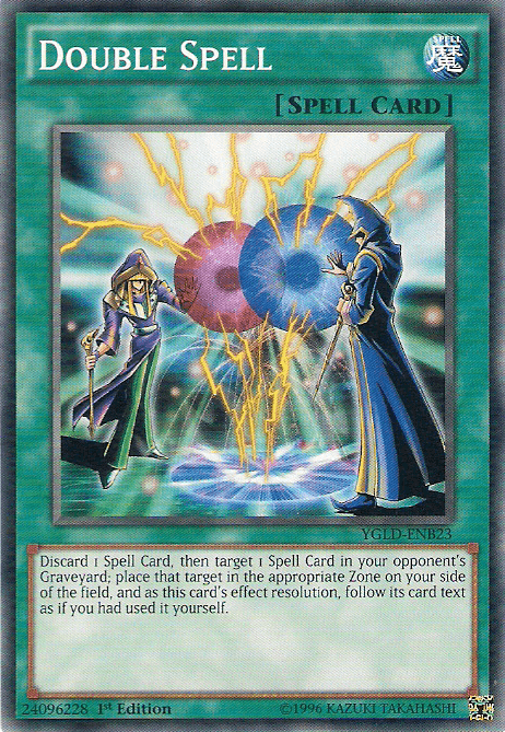 Double Spell [YGLD-ENB23] Common - Josh's Cards