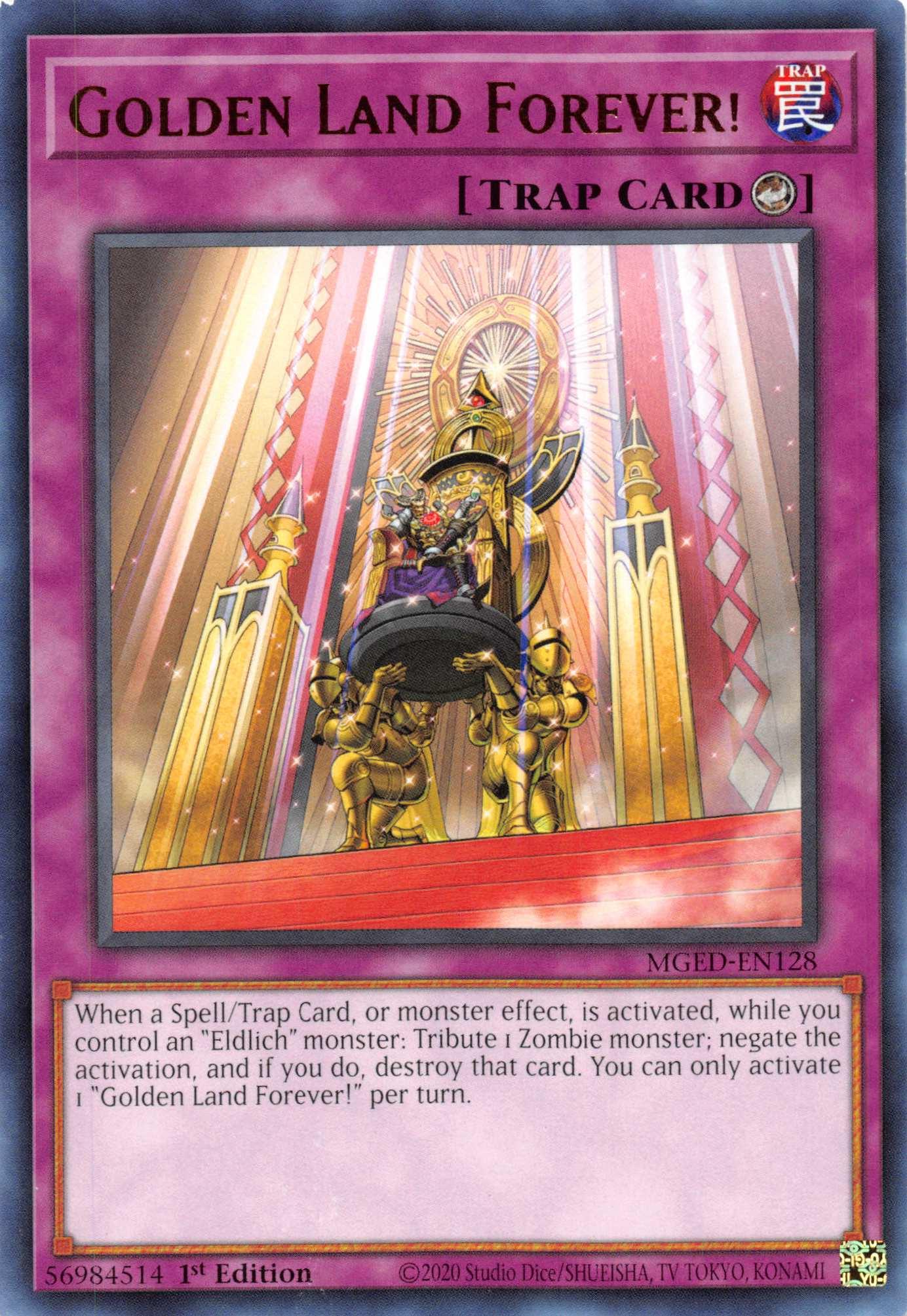 Golden Land Forever! [MGED-EN128] Rare - Josh's Cards