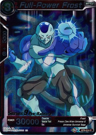 Full-Power Frost (BT9-014) [Universal Onslaught Prerelease Promos] Parallel Foil