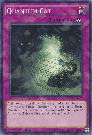 Quantum Cat [BP03-EN237] Shatterfoil Rare - Josh's Cards